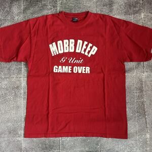 Men's Vintage Y2K Mobb Deep G Unit 50 Cent MOP Game Over Hip Hop Rap T Shirt XL